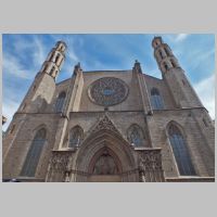 Barcelona, Església de Santa Maria del Mar, photo amaianos, Wikipedia.jpg